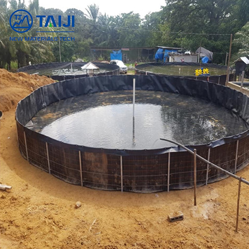 High Quality HDPE Rectangular Composite Geomembrane Industrial Style Pond Liner Low Manufacturer Price Waterproof for Park