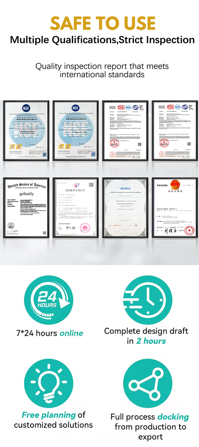 Product Quality Certifications