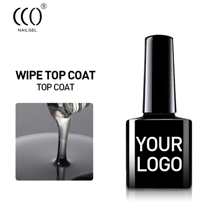 Uv Glace Cear Top Coat Diamond CCO Factory Nail Top Coat Tempered