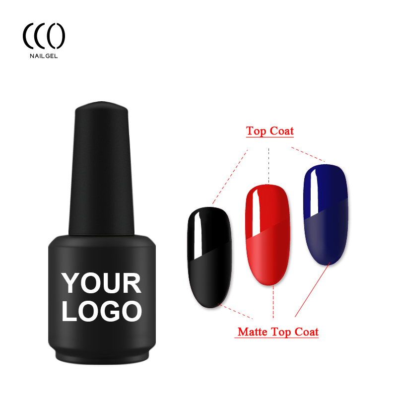 Uv Glace Cear Top Coat Diamond CCO Factory Nail Top Coat Tempered