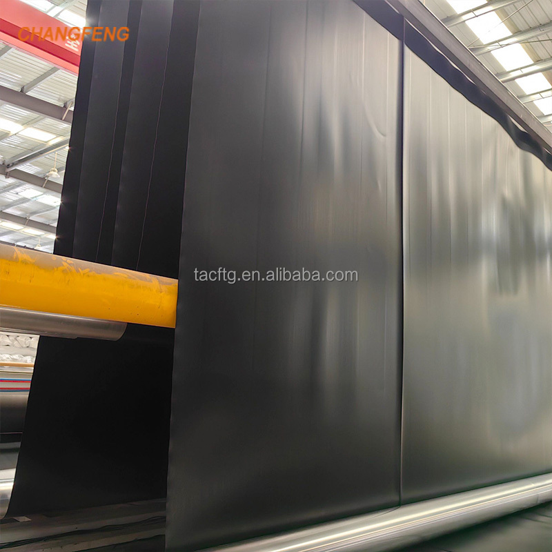 Waterproofing HDPE Geomembrane UV Resistant Smooth Polyethylene Impermeable Dam Agriculture Pond Liner Landfill Site Biogas Lake