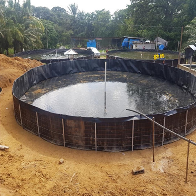 HDPE Industrial-Style Pond Liner for Fish Farms Oilfield Sludge Tank Waterproof Geomembrane for Mining Projects