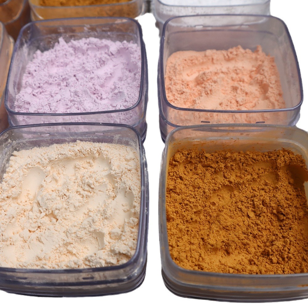 Face Makeup Powder Translucent Matte Setting Loose Powder Oil-Control Waterproof Vegan Concealer Mineral Makeup Loose Powder