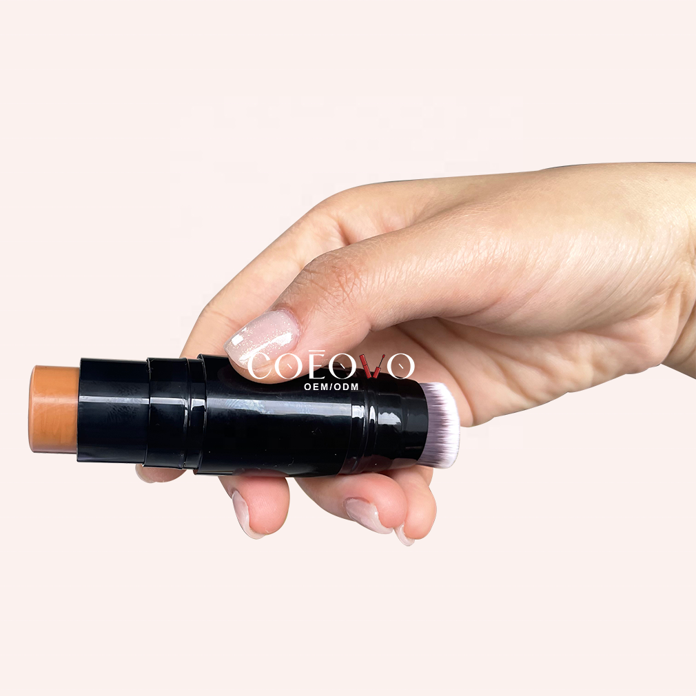 COEOVO 16 Color Vegan Contour Stick Private Label Cream Bronzer Concealer Stick Contour Stick
