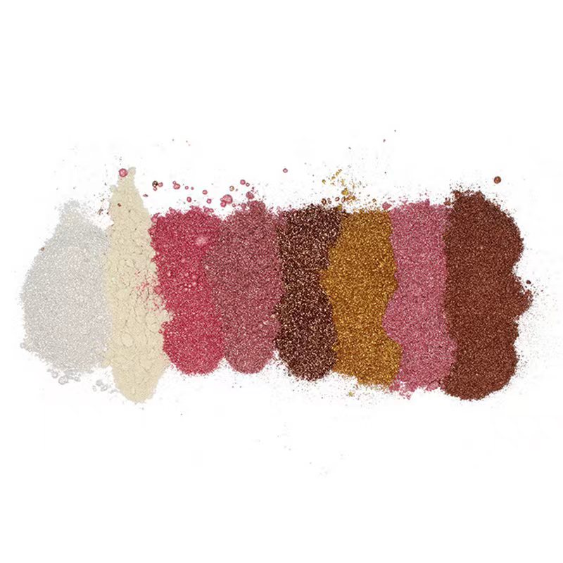 Private Label Face Makeup Loose Powder Wholesale Vegan Highlighter High Pigment Shiny Glitter Shimmer Setting Powder