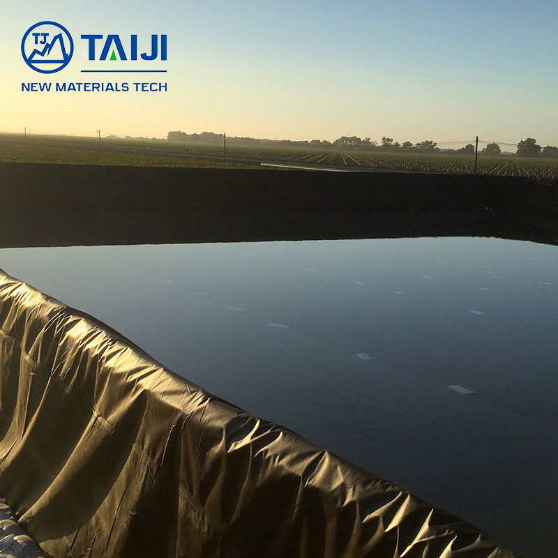 High Quality HDPE Rectangular Composite Geomembrane Industrial Style Pond Liner Low Manufacturer Price Waterproof for Park