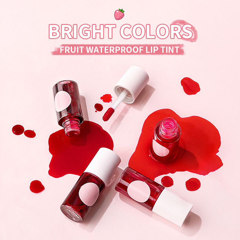 Private Label Lip Tint Makeup Cosmetics Natural Non-sticky Deeply Hydrating Smooth Plumped Lip Gloss