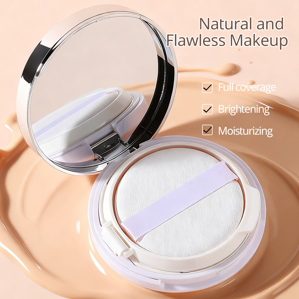 Air Cushion BB Cream Full Cover Brightening Moisturizing Air Cushion Makeup Foundation Private Label