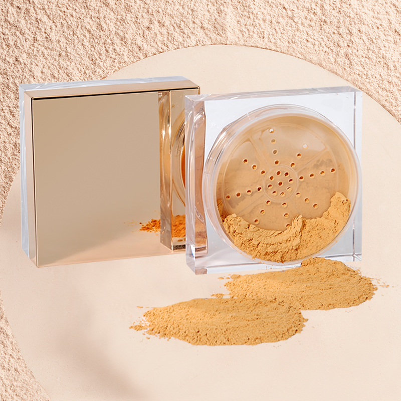 Custom Own Logo Cosmetics Loose Powder Long Lasting Waterproof Minerals Makeup Loose Setting Powder Private Label Makeup