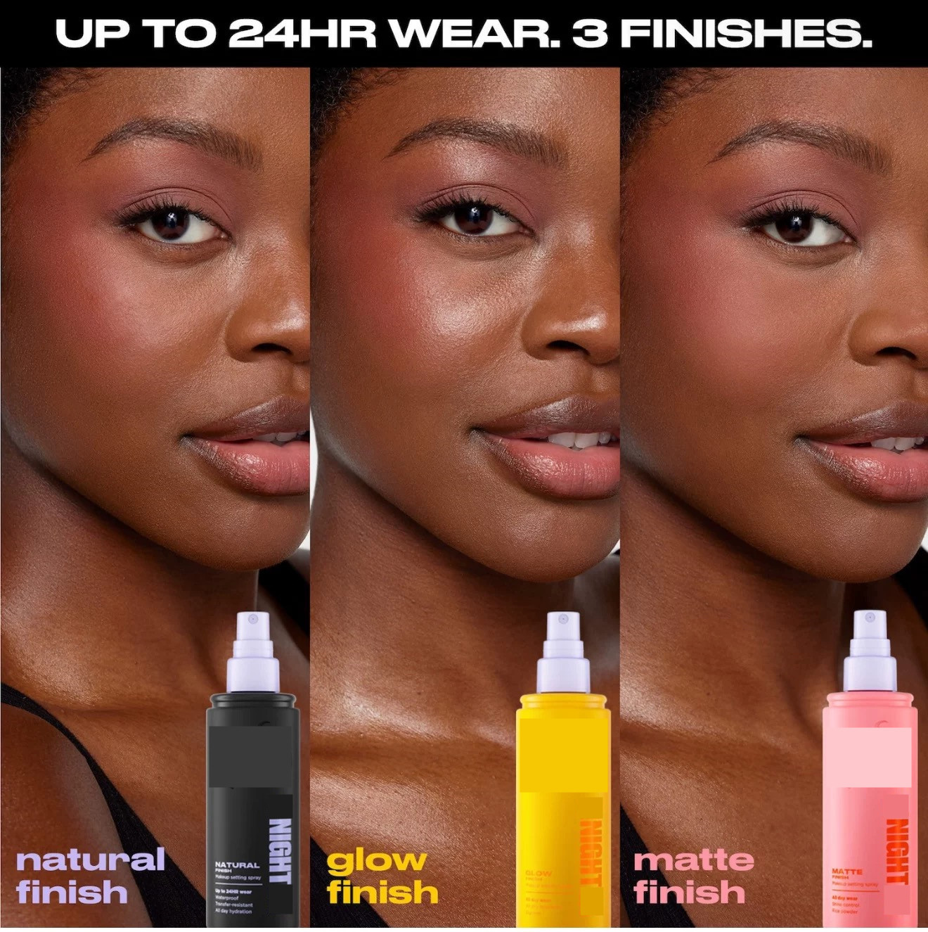 Makeup Setting Spray Long Lasting Matte Natural Finish 24HR Waterproof Transfer Resistant