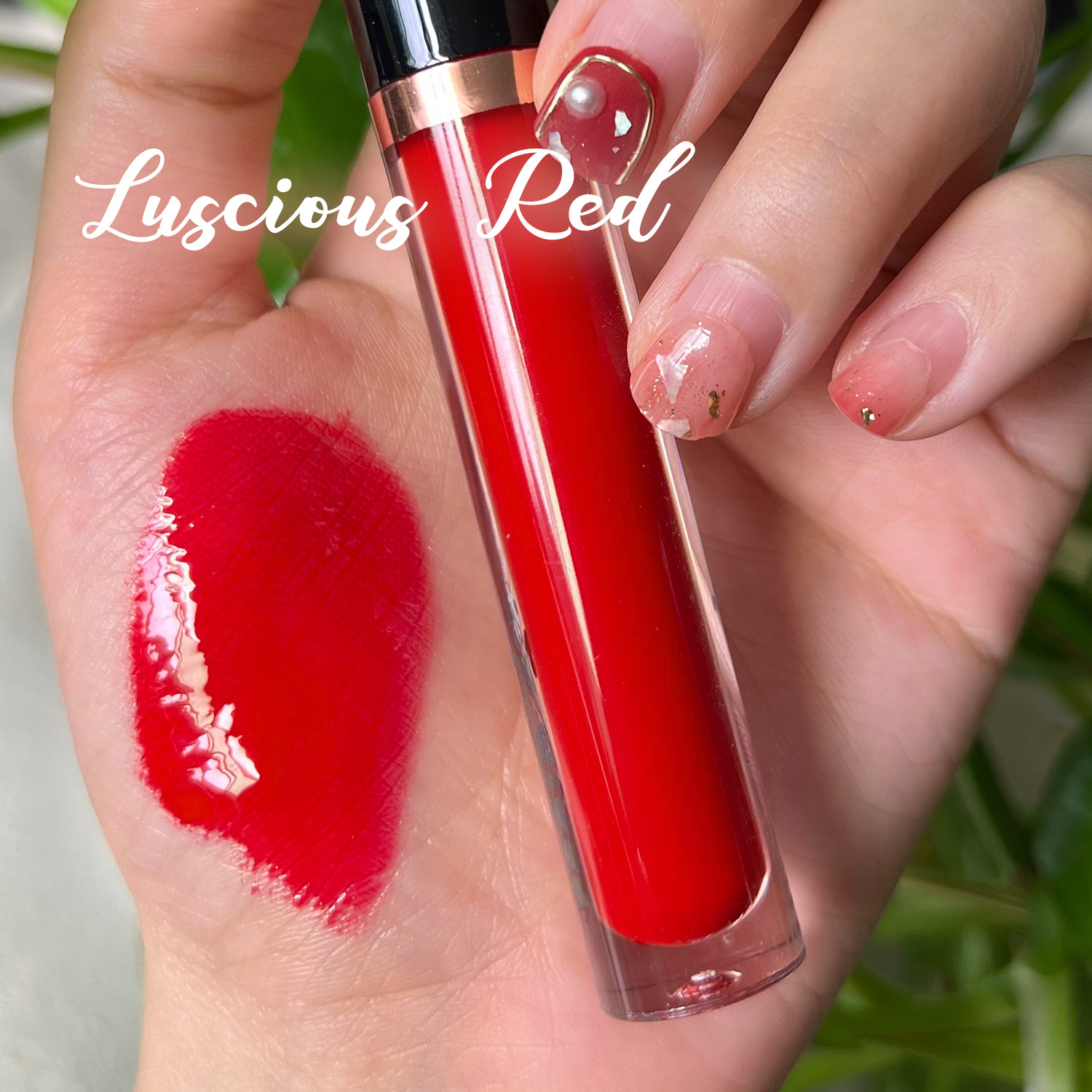 Permanent Pink Lips Liquid Lip Gloss with High Pigment Shimmer and Long Lasting Vegan Matte Top Coat for Private Label