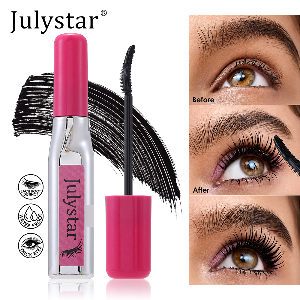 12ml Lengthening Volumizing Curling Mascara Waterproof Sweatproof Long Lasting Natural Separated Lashes Eye Makeup