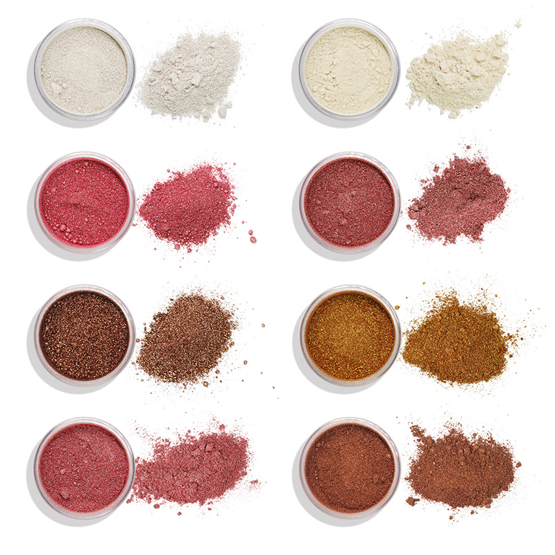 High Quality Custom Labeling Shimmer Makeup Loose Mineral Highlighter Powder With Glitter Hot Selling For Daily Use Body Use