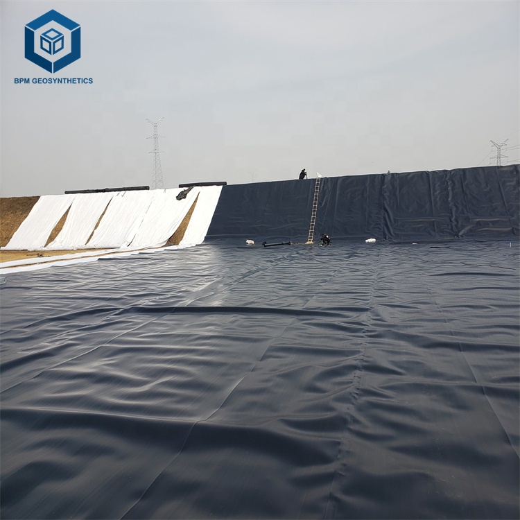 Agriculture Pond Liner Geomembrana HDPE 40 Mils for Agriculture Project in Ecuador
