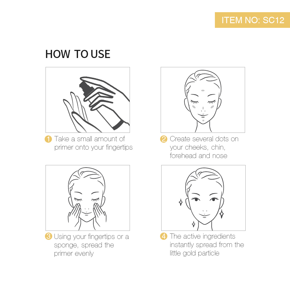 Cosmetic Royal Jelly Repair Essence Waterproof Primer