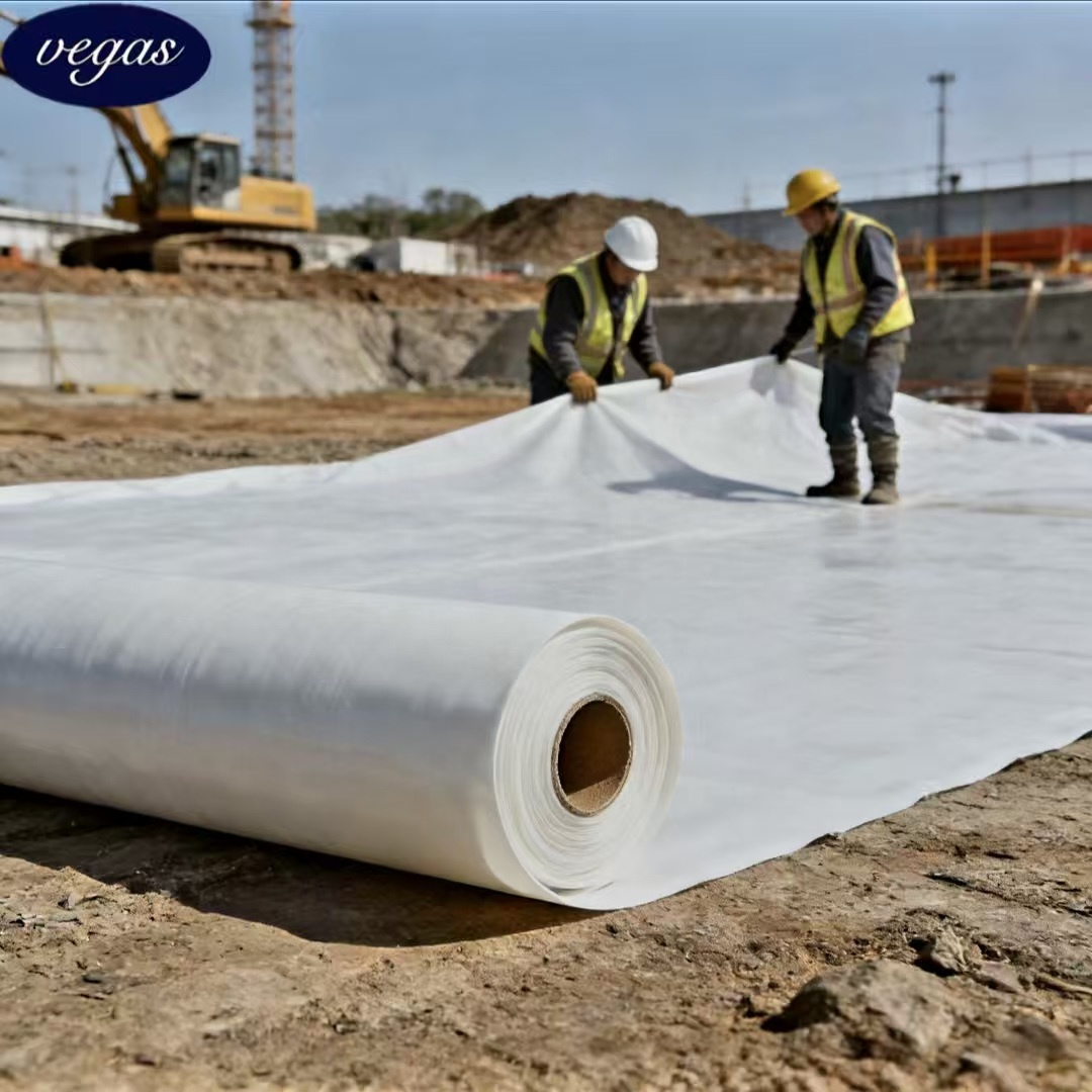 White Reflective HDPE Geomembrane Pool Liner 1.3mm-2.0mm Swimming Salt Water Containment Waterproof