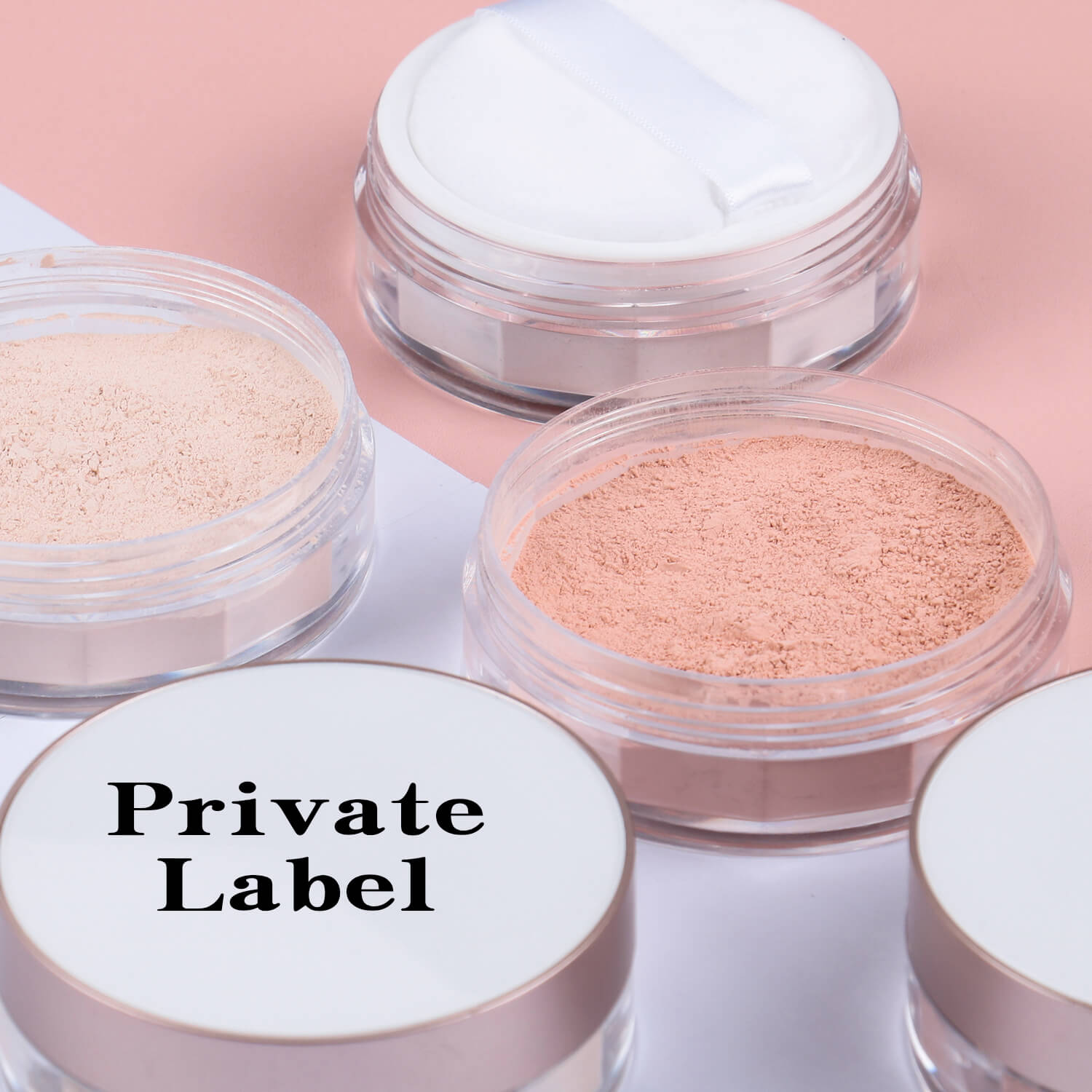 Customizable Waterproof Mineral Makeup Loose Powder Matte Highlighter Setting Powder Oil Control Long Lasting Private Label OEM