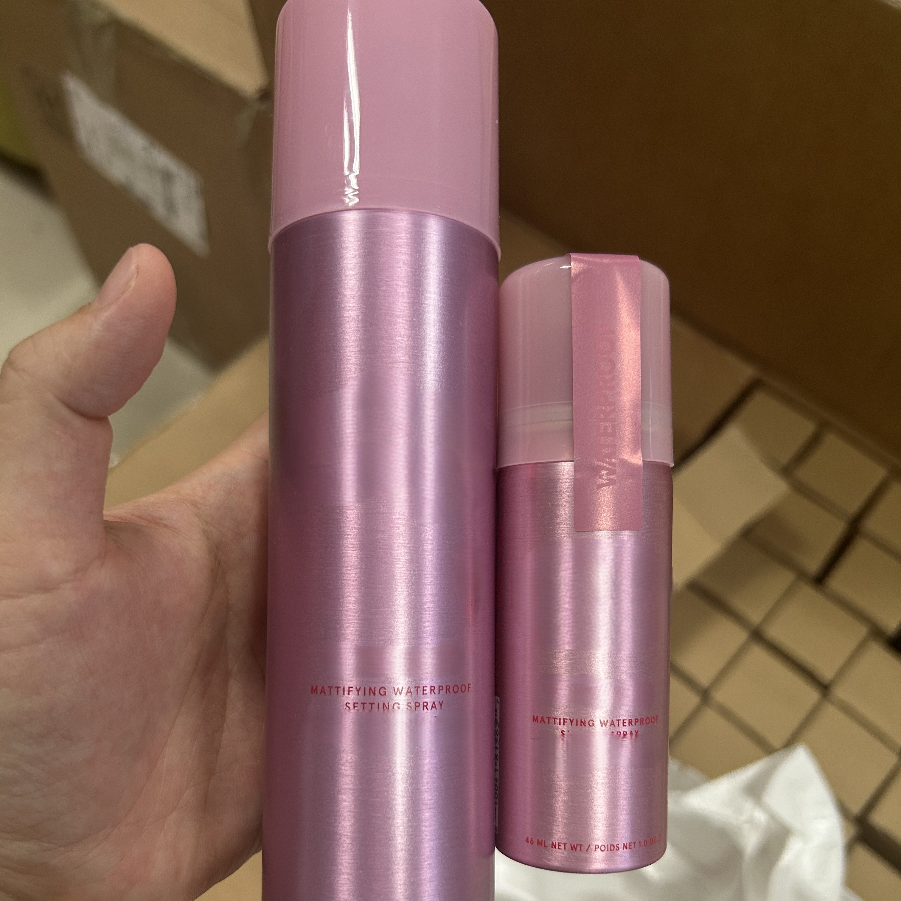Waterproof Long-Lasting Mineral Matte Oil-Control Mist Makeup Setting Spray for Normal Skin