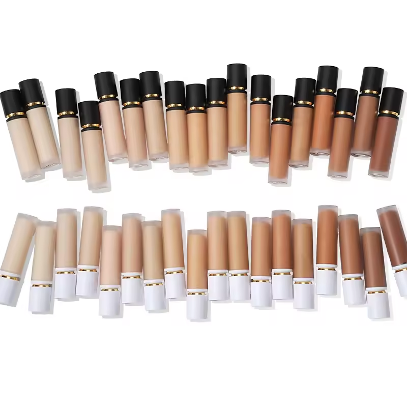 Wholesale High Quality Cosmetics Full Coverage Vegan Facial Concealer Bronzer Long-lasting Private Label Liquid Contour