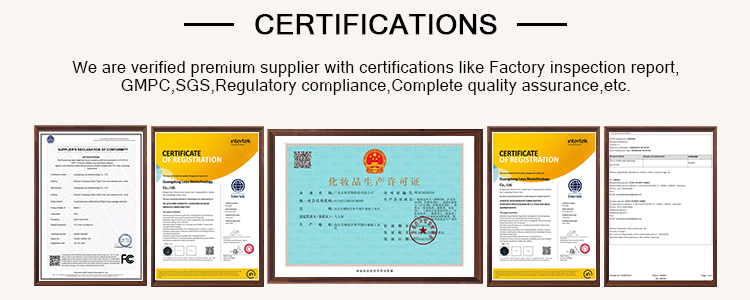 Certifications details