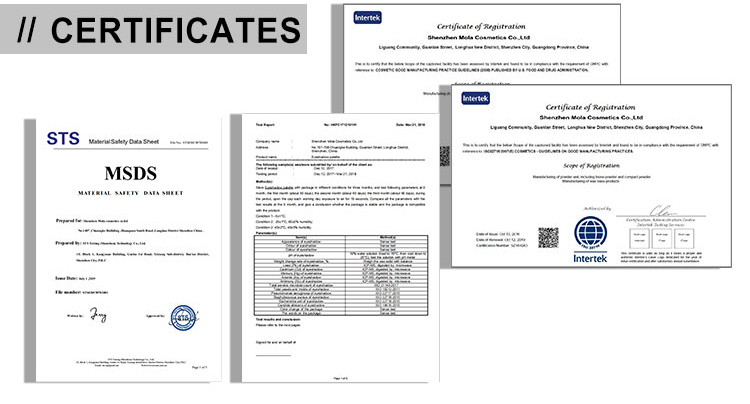 Quality Certifications