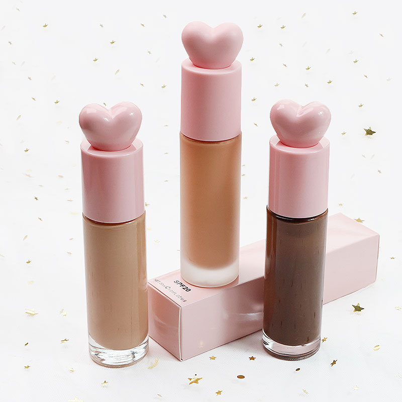 Spf logo Moisturizing Face Long Wear Matte Satin Finish Water Proof Black Girls Foundation Makeup