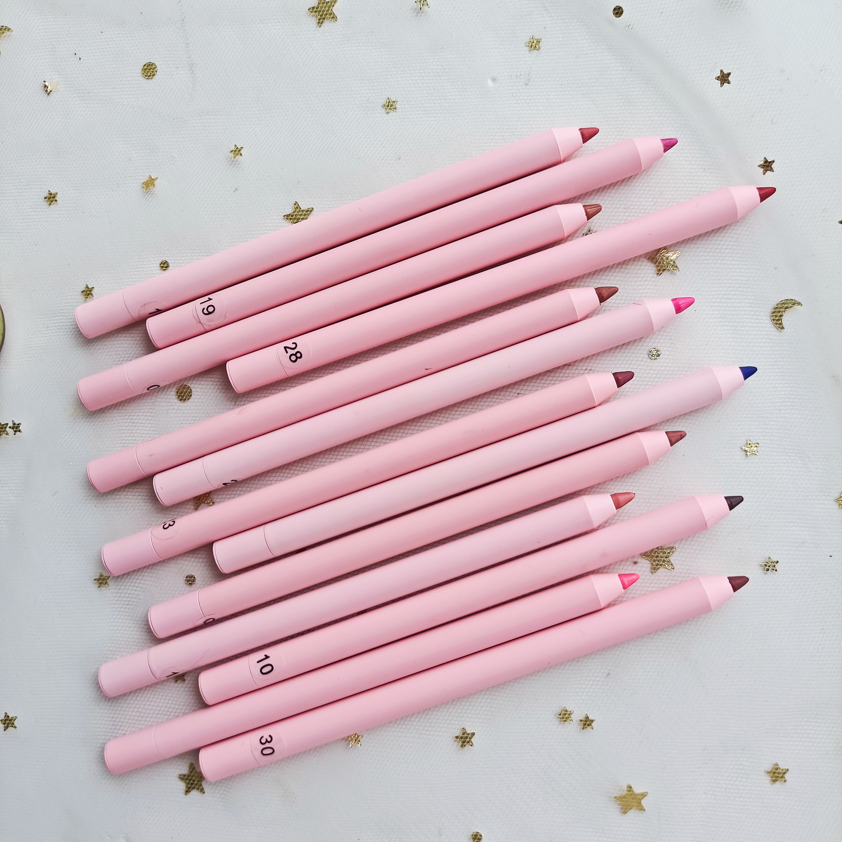 Custom Logo Twist up Vegan Creamy Lip Liner Brown Lip Liners Waterproof Long Lasting Lipliner Pencil Vendor Private Label