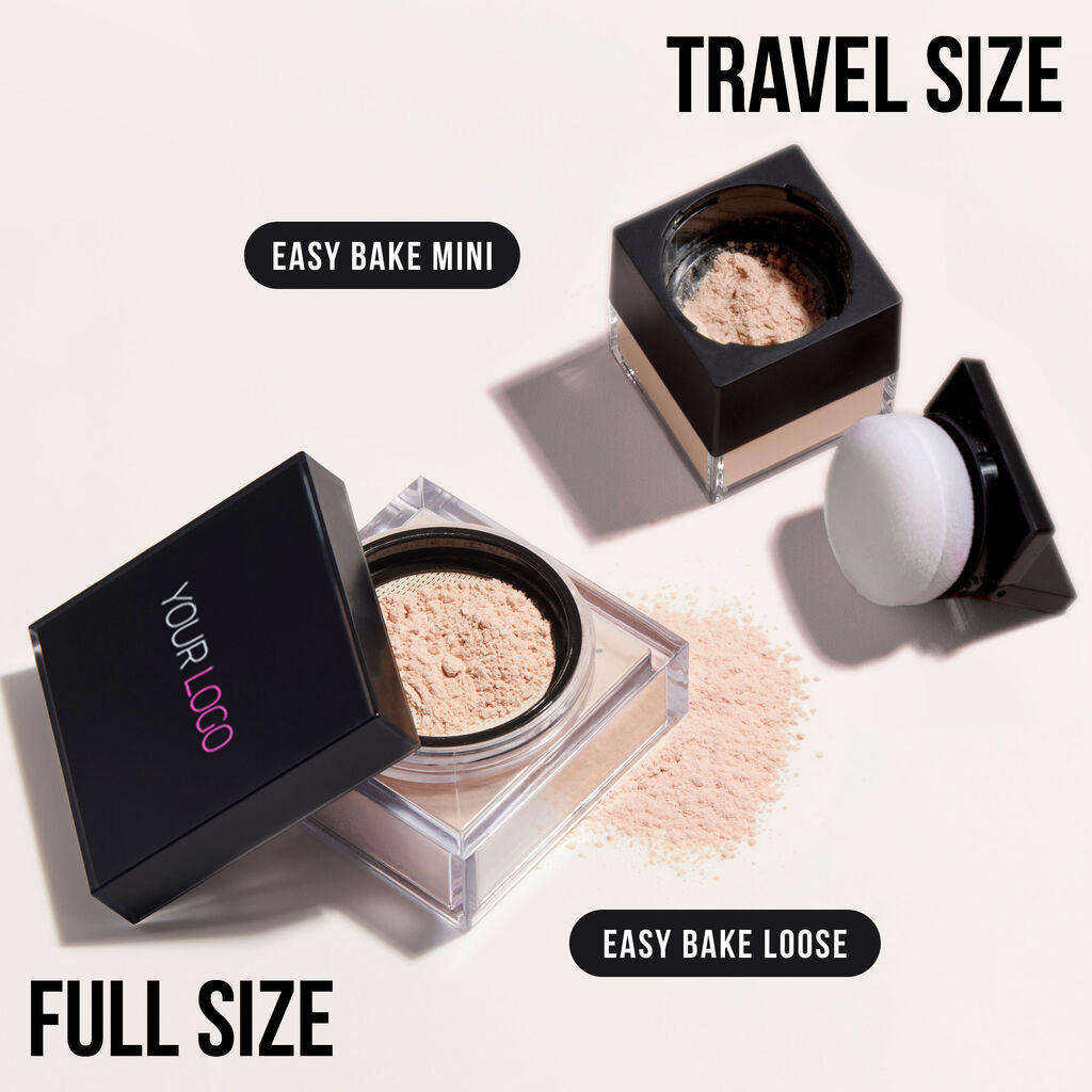 Easy Bake Loose Baking Setting Powder Poudre Libre Backing Fixation Fragrance Free Long Lasting Oil Control Matte Makeup Powder