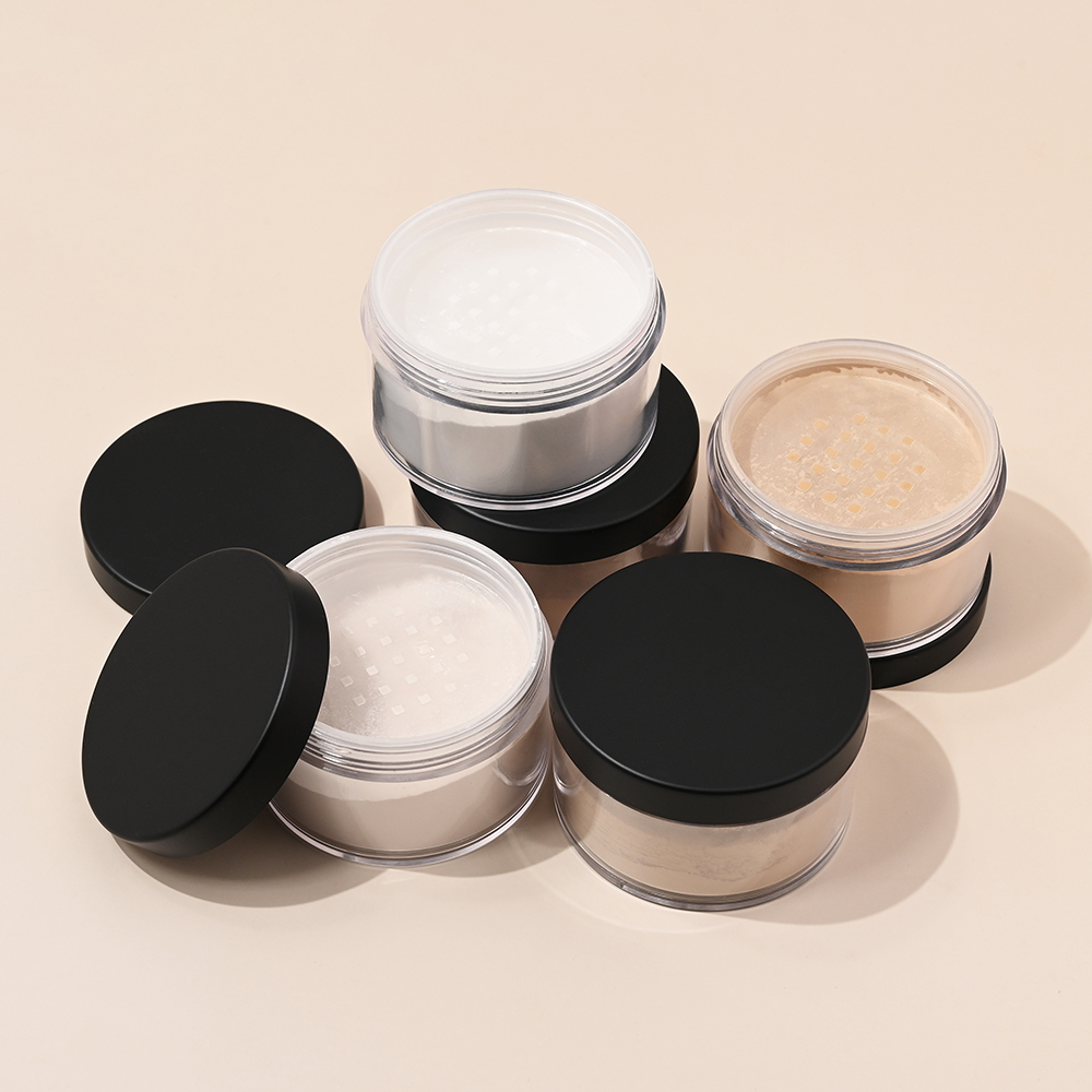 Private Label Female Waterproof Oil Control Vegan Loose Setting Powder Custom Logo Matte Setting Powder High Quality
