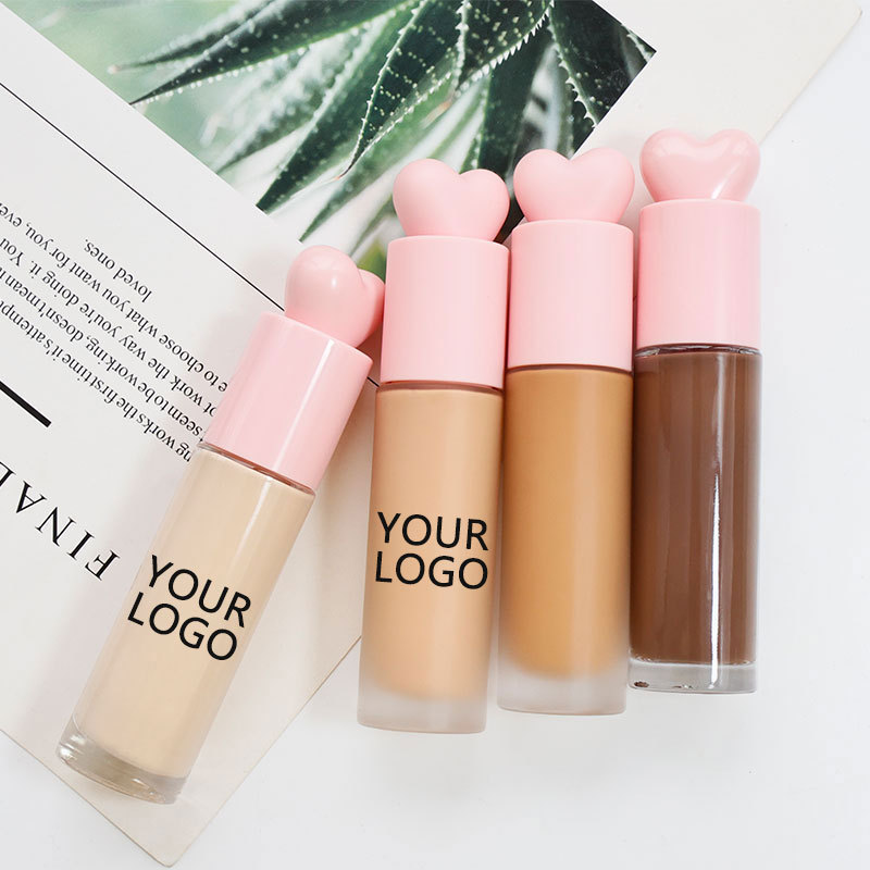 Spf logo Moisturizing Face Long Wear Matte Satin Finish Water Proof Black Girls Foundation Makeup