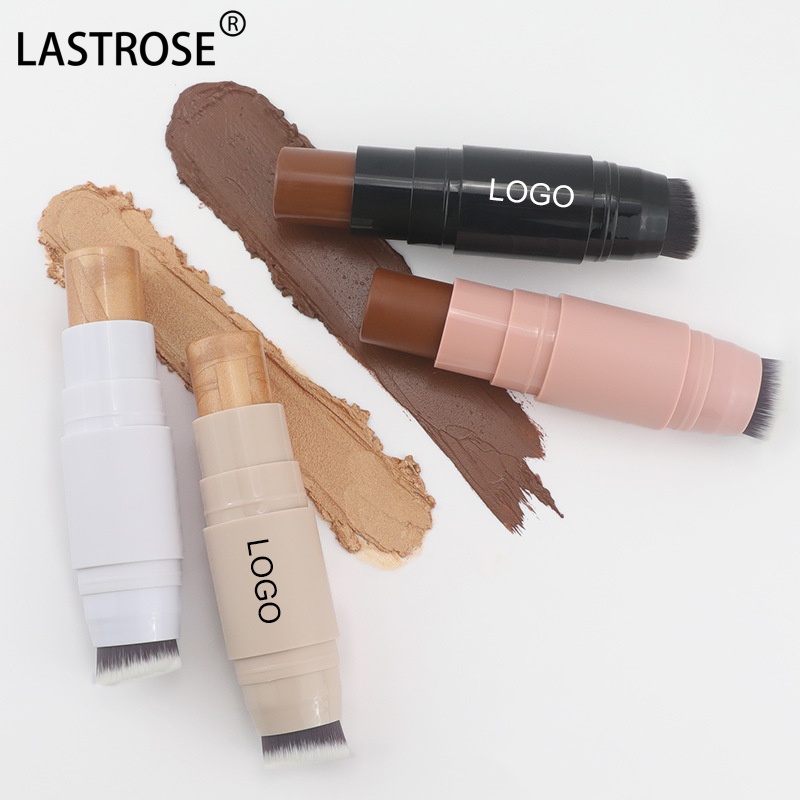 Waterproof Matte Private Label Cream Bronzer Full Coverage Concealer Foundation Stick Contour Stick for Black Skin Tint Makeup