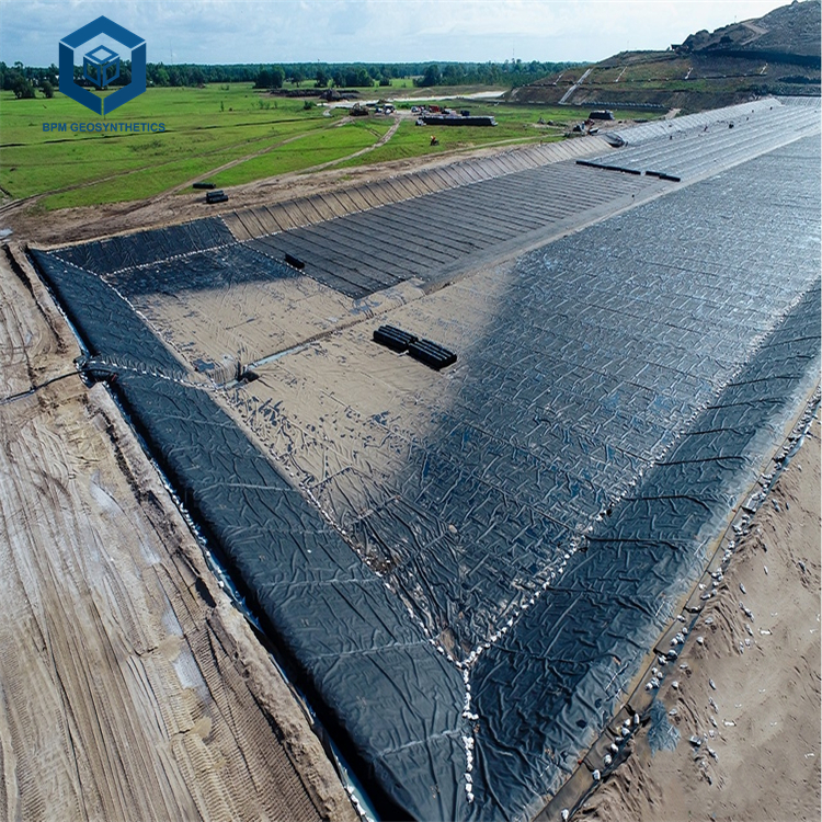 Agriculture Pond Liner Geomembrana HDPE 40 Mils for Agriculture Project in Ecuador