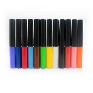 Ebay Best Selling Custom Matte Black Glod Private Label Liquid Eyeliner Pen