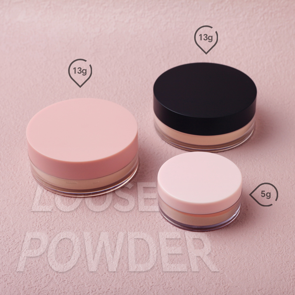 Wholesale 5 Colors Oil-Control Conceal Face Setting Waterproof Long Lasting Matte Natural Coverage Loose Powder