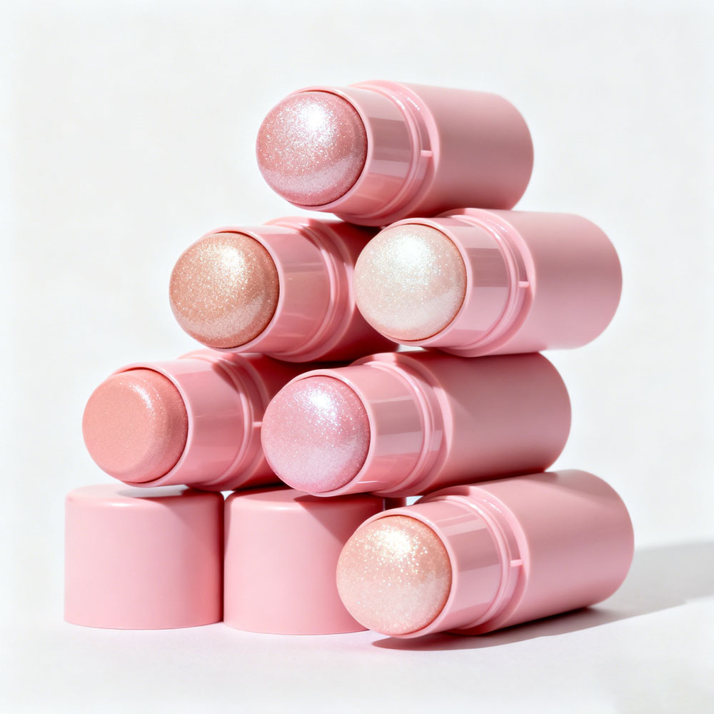 Custom Private Label Contour Stick Vegan Bronzer Highlighter Matte Shimmer Face Makeup Long-Lasting