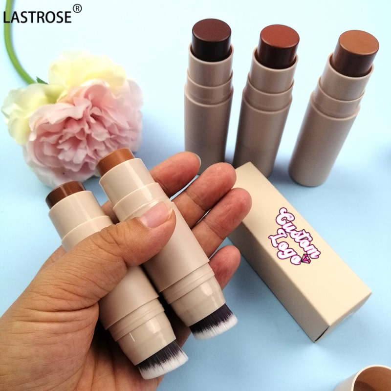 Waterproof Matte Private Label Cream Bronzer Full Coverage Concealer Foundation Stick Contour Stick for Black Skin Tint Makeup