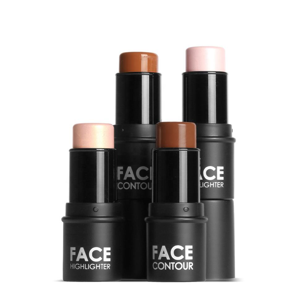 Wholesale Face Makeup Bronzer Contour Stick &amp; Highlighters Stick Long Lasting &amp; Smooth Gliding Cosmetic Moisturize Highlighter