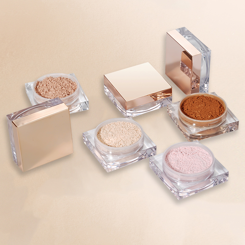 Custom Own Logo Cosmetics Loose Powder Long Lasting Waterproof Minerals Makeup Loose Setting Powder Private Label Makeup