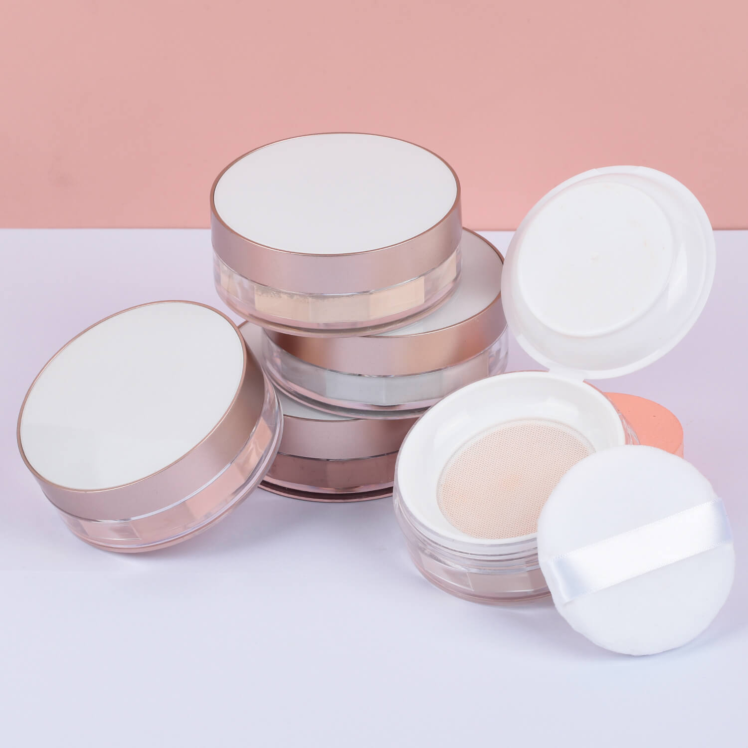 Customizable Waterproof Mineral Makeup Loose Powder Matte Highlighter Setting Powder Oil Control Long Lasting Private Label OEM