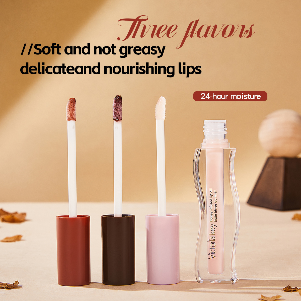 Cross-border Best-selling Crystal Jelly Moisturizing Long-lasting Lip Oil Nourishing Repairing Reduces Lip Lines Water-gloss