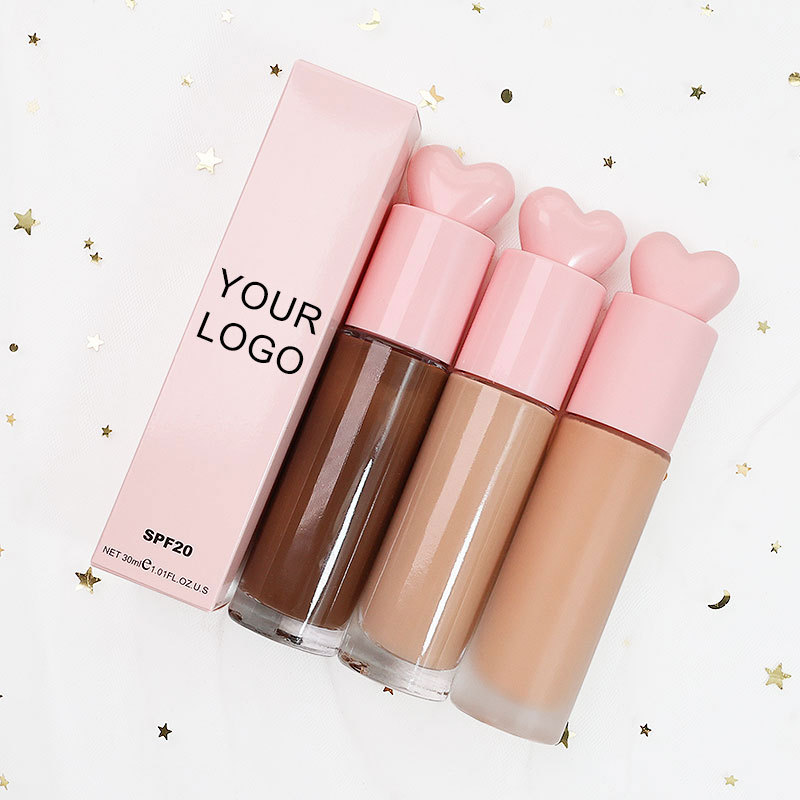 Spf logo Moisturizing Face Long Wear Matte Satin Finish Water Proof Black Girls Foundation Makeup