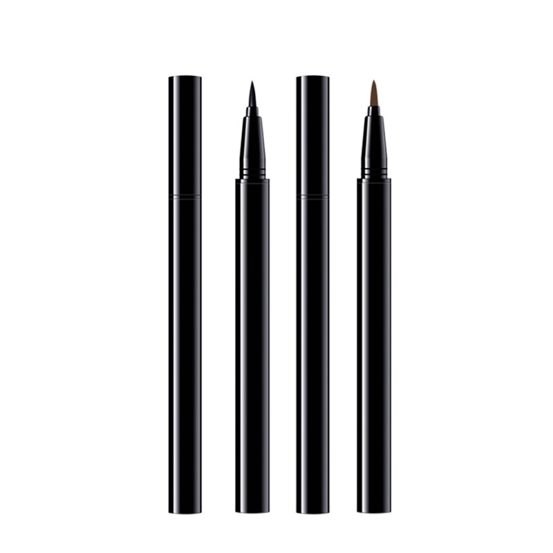 Custom Logo Vegan Smudge-Proof Vegan Liquid Eyeliner Waterproof Gluten-Free Black Quick Dry Liquid Eye Liner Makeup Eyeliner