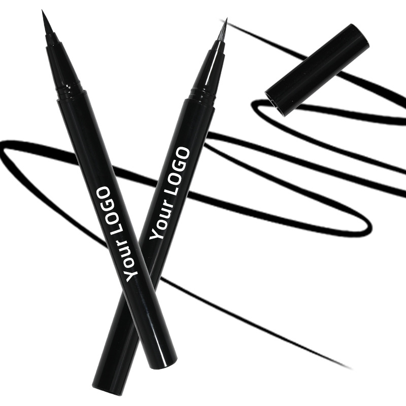 Custom Private Label High Quality Fast Dry Waterproof Eyeliner Long Lasting Black Liquid Eyeliner Pencil
