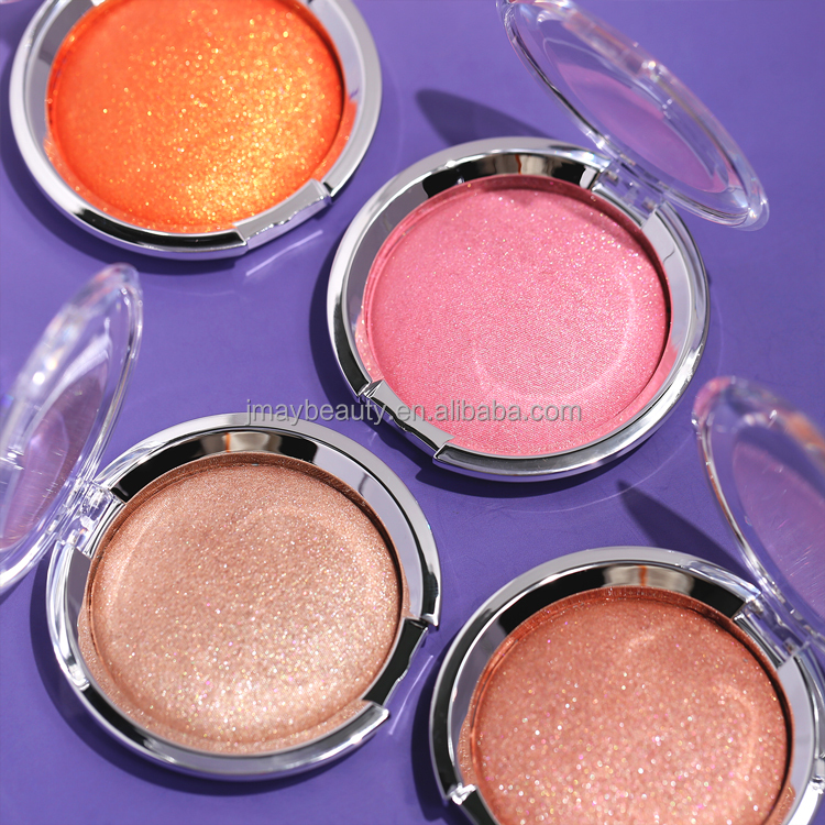 Custom Makeup 14 Colors Creamy Highlighter Easy Application Radiant Glow Wet Highlighter Private Label Mashed Potato Highlighter