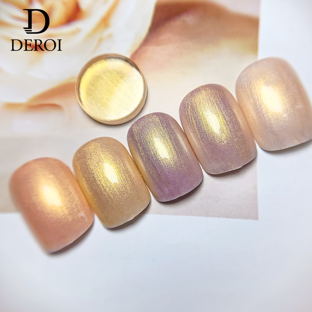 Deroi High Quality Top Coat Semi Permanent Soak Off Uv Gel Custom Logo Top Coat Uv Gel Long Lasting Gel Top Coat