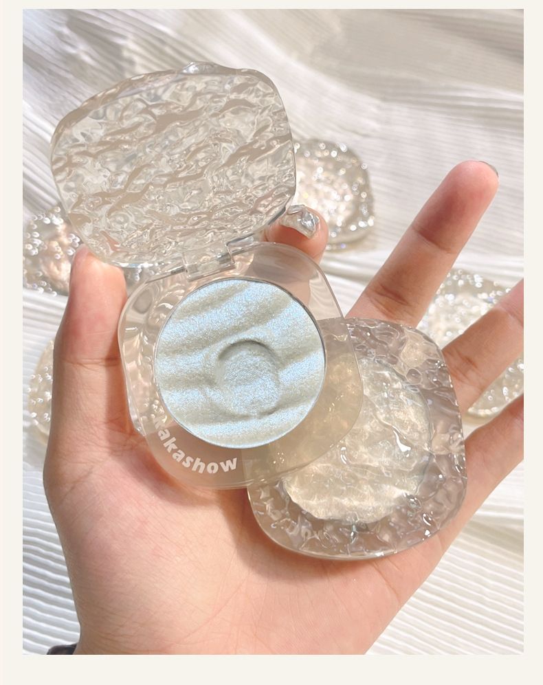CVZ Low MOQ Single Color Highlighter Powder Flashing Contour Delicate Pearlescent Brightening Glitter Shimmering Powder