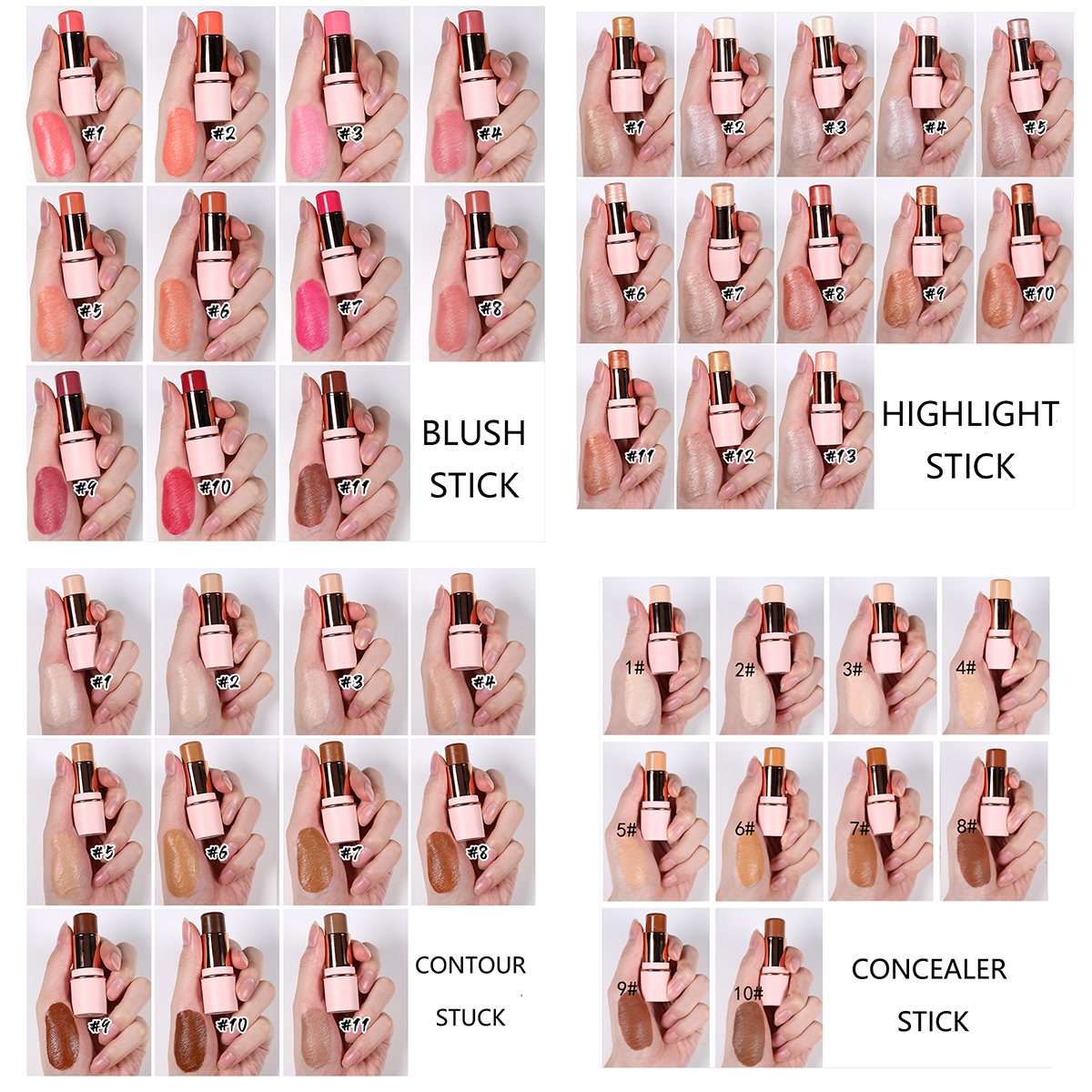 Custom Color Swatches
