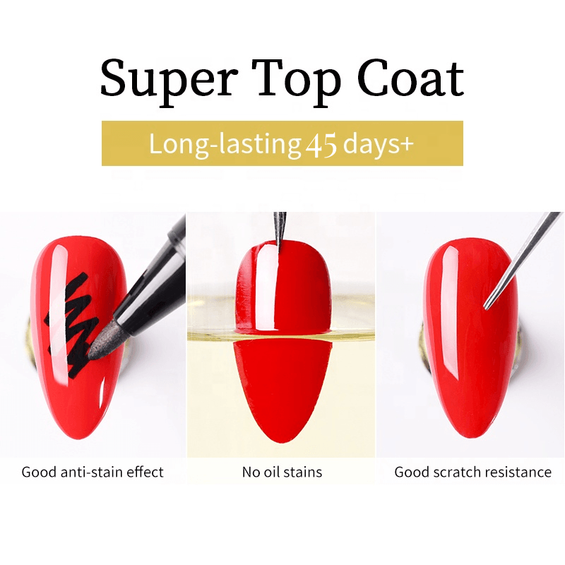 Best Thick Scratch Resistant Varnish Tempered Non-Washing Super Shiny Top Coat