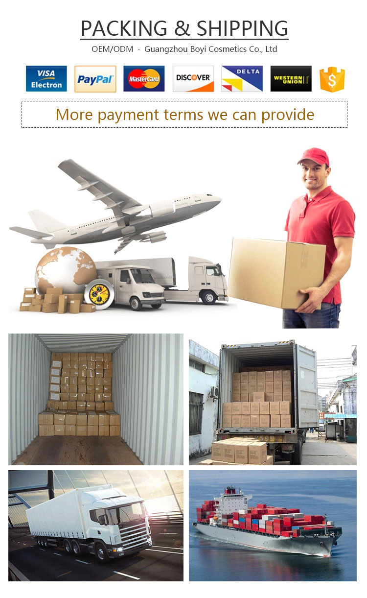 Payment and shipping details