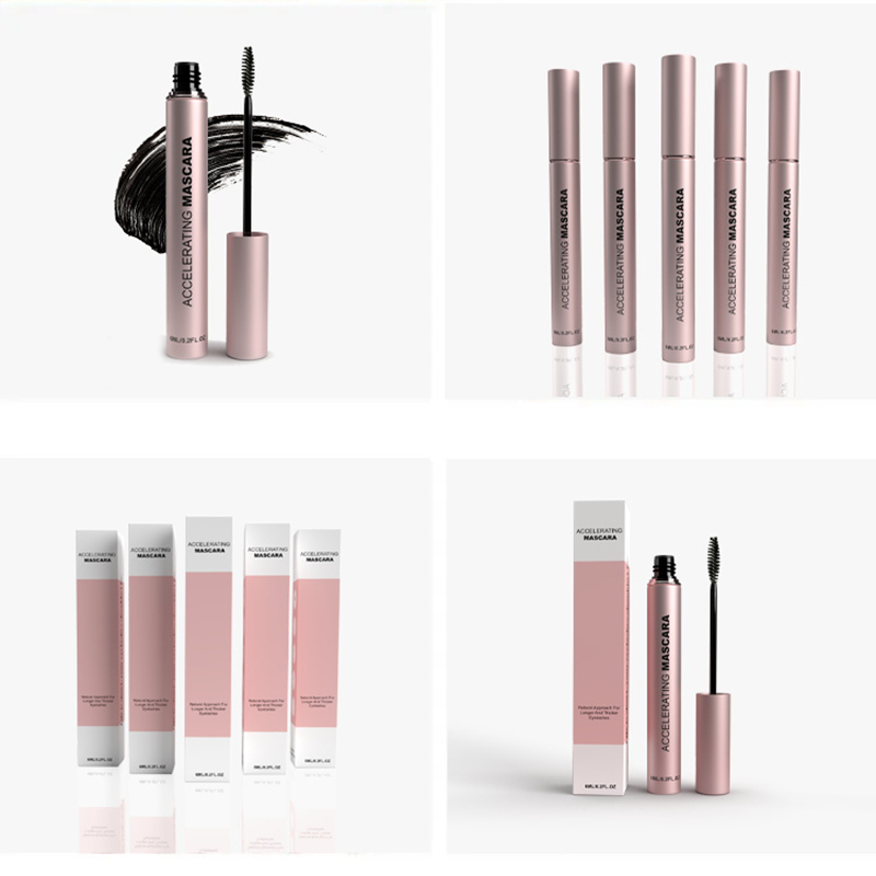 Natural Thickening Lengthening Cruelty Free Easy Remove Cosmetics Volumize Korean Silk Fibre Beauty Mascara With Lash Serum